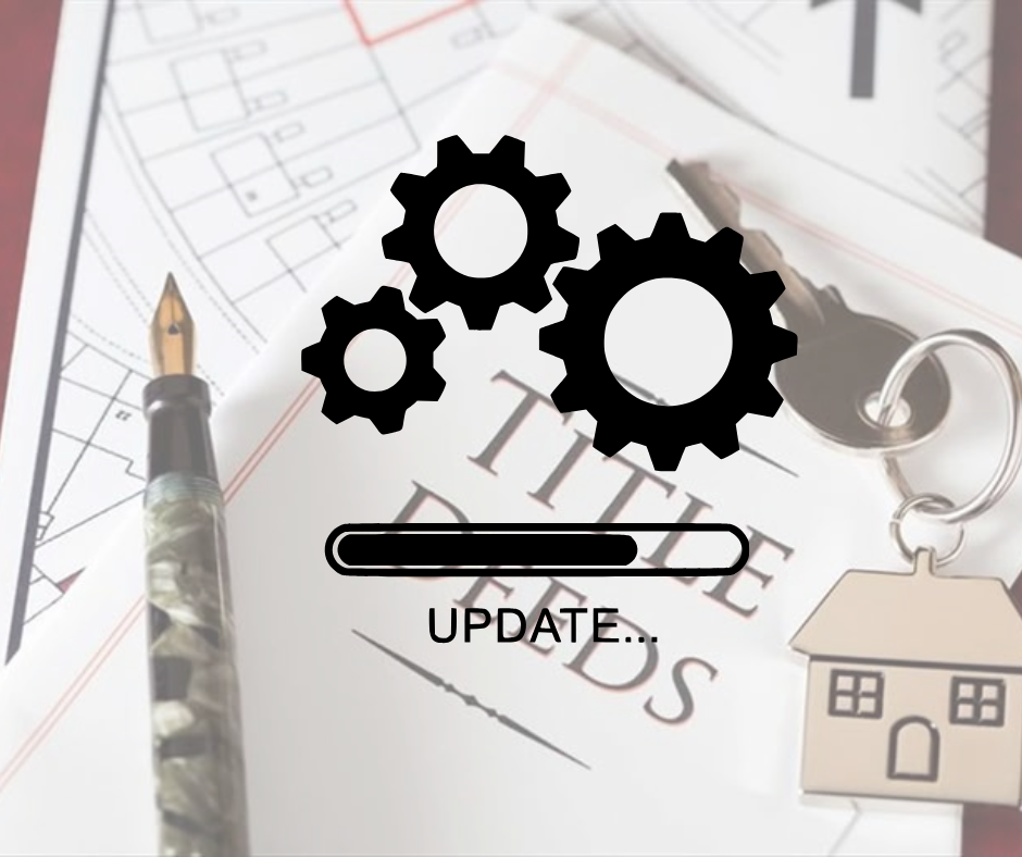 Your title deed may soon need an update